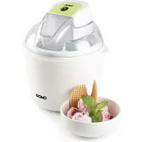 Domo DO9304I IJsmachine met Vrieskom - IJsmaker - Roomijs - Sorbet - Frozen Yoghurt - 1,5 liter - Wit