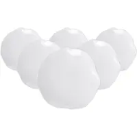 Villeroy & Boch Dinerbord Pura Wit Ø27,2 cm (Set van 6)