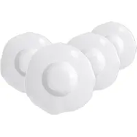 Villeroy & Boch Pastabord Pura Wit 28,5 x 28,8 cm (Set van 4)