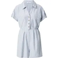 About You Jumpsuit 'Jella' duifblauw / wit