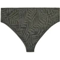 Swim By Zizzi Bikinibroek 'Serina' donkergroen