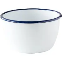 Kockums Jernverk Kockums kom Kockums white-blauw, Ø18 cm