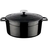 Lava Braadpan - 28 cm - 6.71 liter - Gietijzer - Zwart