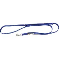 Julius-K9 - Dubbele Anti Slip Hondenriem 2,2M (20Mm) blauw
