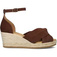 Ayana Dames Espadrilles Omo26yu947 - Bruin - Maat 36