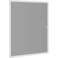 vidaXL Insectenscherm voor ramen Wit 120 x 140 cm