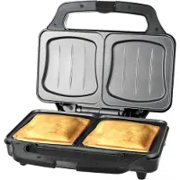 Mira Tosti-ijzers - Tosti Apparaat - Tosti Ijzer - Zilver - 25cm x 29cm x 28cm