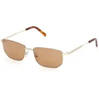 GCDS Zonnebril GD0079 54/18/140 Glanzend lichtgoud Gelakt metaal UNISEX GD0079