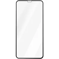 Mocolo , Screenprotector geschikt voor iPhone Xs Max / 11 Pro Max - 3D Tempered Glass 9H, Zwart / Transparant