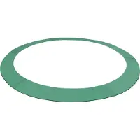 vidaXL Veiligheidsmat voor 3,96 m ronde trampoline PE groen