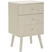 Mauro Ferretti Nachtkastje Shy Bedside 3 Drawers 37,5×34×61 cm