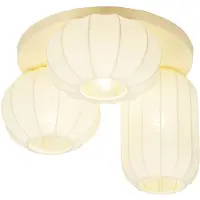 Lumidora Plafondlamp 75687 - Plafonniere - TACK - 3 Lichts - E27 - Geel - Metaal - ⌀ 43 cm