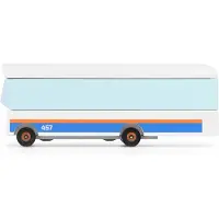 Candylab Toys speelgoedbus Candycar World Tiny Town Bus multicolor hout.