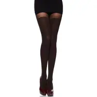 Merry Style Dames Panty - 80 DEN - Medium gloss - Polyamide - MS-SS-R01 - Café - L