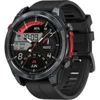 Zeblaze Stratos 4 Smartwatch - GPS Sporthorloge - Stappenteller - Slaapmonitor - Belfunctie - LED Zaklamp - 170+ Sportmodi- 5ATM - Hartslag/Slaapmeter/SpO2 - IOS & Android - Zwart
