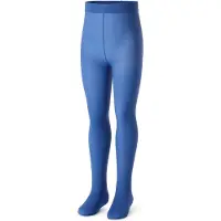 Bellivalini BLV-FI-1008 Kinderen Glad Panty - 40 DEN -Microvezel - Polyamide - Kobalt - 116/122