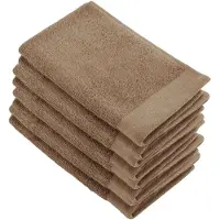 Walra Gastendoek - Soft Cotton - Set van 8 - Hotel Kwaliteit - 100% Katoen - 550 g/m² - 30x50 cm - Bruin