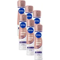 Nivea Derma Control Clinical Ultra Comfort Deodorant Spray - 100u Anti‑transpirantbescherming - Provitamine B5 - Voordeelverpakking - 6x150ml