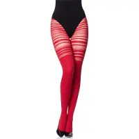 Merry Style Dames Panty - 60 DEN - Polyamide - Microvezel - MS-GB-252 - Rood - M