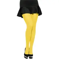 Merry Style MS-GB-162 Dames Panty - 60 DEN -Plus Size - Grote maat - Polyamide - Canarinio - XXL