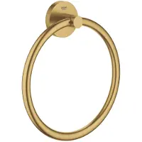 GROHE Start Handdoekring – Wandmontage – Schroeven of Lijmen – Metaal – Geborsteld Cool Sunrise
