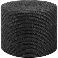 vidaXL Jute Touw 60 mm 500 m Zwart 100% Tossa jute
