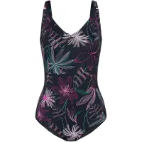 Triumph Badpak ' Red Label Summer Tropics ' groen / pink / zwart