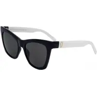 Marc Jacobs Zonnebril MARC 649/S 53/19/145 Zwart wit Propionaat/geïnjecteerd VROUW MARC 649/S