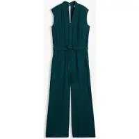 Bonprix Jumpsuit van viscose met kelkkraag maat 52