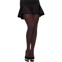 Merry Style MS-GB-162 Dames Panty - 60 DEN -Plus Size - Grote maat - Polyamide - Chocco - XXL