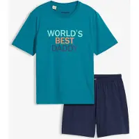 Bonprix Shortama van puur katoen (2-dlg. set) maat 48/50 (M)
