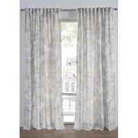 Bonprix Gordijn met bladerenprint (1 stuk) maat H/B: 145/140 cm
