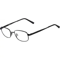 FLEXSON Flexon FLEXON CLARK 600 N Black chrome 52/19/140 MAN Brilmonturen