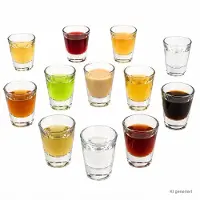 MamboCat 12-delig set Weense likeurglazen 2 cl van glas - 1006084