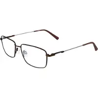 Aucune FLEXON OPTISCHE LENZEN - FLEXON OPTISCHE MODELL FLEXON H6001 KLEUR BRUIN FRAME MAAT 55mm NEUSMAAT 17mm