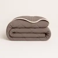 Y-NOT – Dekbed Zonder Overtrek 240x200 – Soft Fleece – All Season – Zacht & Wasbaar – Taupe