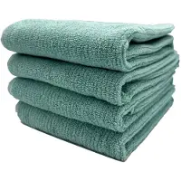 Himla Ella handdoek 50x70 cm aqua - set van 4