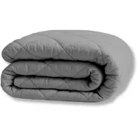 Y-NOT - Dekbed Zonder Overtrek 240x220 - All Season - Zacht & Wasbaar - Grijs