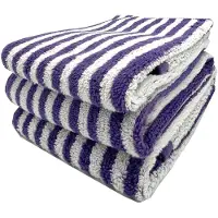 Himla Biarritz handdoek 50x70 cm vanity/white - set van 3