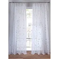 Bonprix Gordijn met glanzende sterren (1 stuk) H/B: 145/140 cm