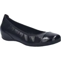 Josef seibel Dames Ballerina Florina 01 in zwart