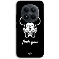 MANIACASE Telefoonhoes - - Xiaomi Redmi Note 15 Pro 5G - Mickey - Zwart en wit - Silicone TPU