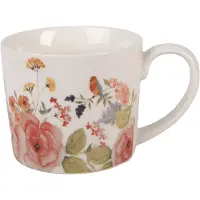 Clayre & Eef Mok 275 ml Wit Porselein
