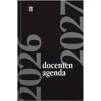 Ryam | Docenten agenda Hardcover | 2026/2027 | Genaaid gebonden | 15 x 20 cm | 12 mnd | Zwart |