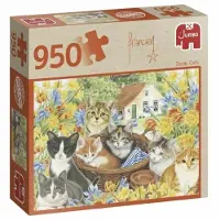 Jumbo Puzzel Francien Farm Cats 950 stukjes