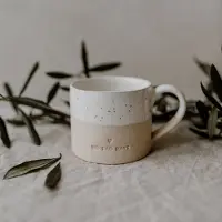 Eulenschnitt Mok No Bady Days - Tas - Aardewerk - Handgemaakt - Servies - Decoratie - Geschenk - Cadeau - Koffie - Thee - Origineel Cadeau - Uniek - Vrienden