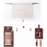 Sosu | Beauty Set 01 - Blush - Highlighter - Lashes - Canvas bag - Vegan