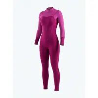 Mistral Breeze 76 | Dames Wetsuit | Roze | Maat L | 2.5 mm Neopreen | Lange Mouw | Met Frontrits en Kniebeschermers | Voor Watersport