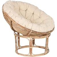 Home ESPRIT Trädgårdsstol Bamboe Rotan 91 x 65 x 81 cm