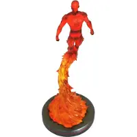 Diamond Select Marvel Comic Premier Collection Statue Human Torch 36 cm